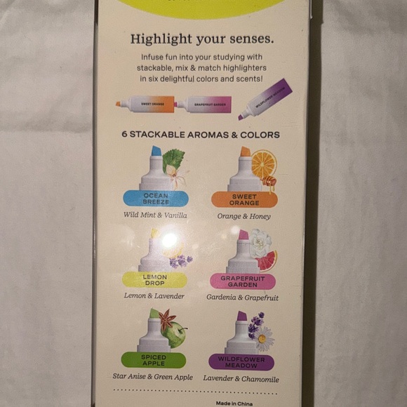 Lifelines Scented Stacking Highlighters Set - Picture 3 of 4